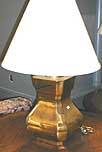 Brass Jar Lamps
