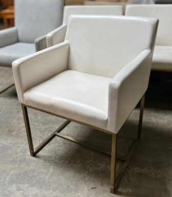 Restoration Hardware Hospitality-Grade Leather Dining Chairs