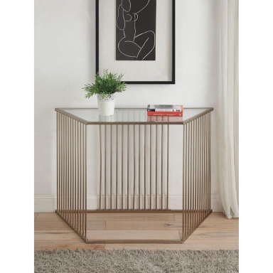 "Oakland" console table - gold