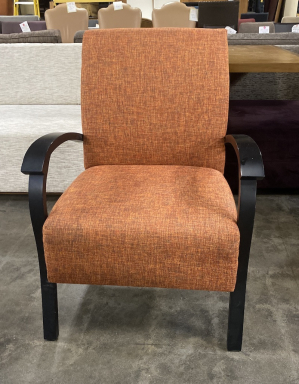 Hyatt Regency - Orange Large Armed Lounge Chair