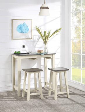 Brand New "Avery" 3-pc Counter-Height Dining Set
