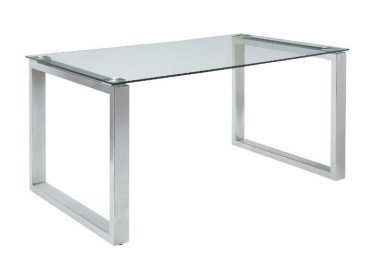 Brand New "Annika" Glass Dining Table