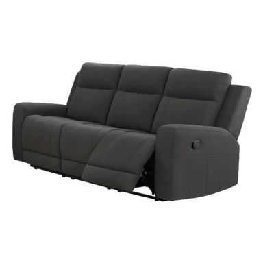 "Darrel" Reclining Sofa - Dark Charcoal