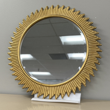 Hyatt Regency - Gold Sunburst Mirror