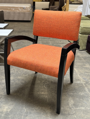 Hyatt Regency - Armed Orange Side Chair