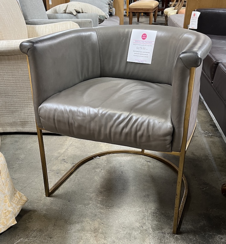 Restoration hardware outlet discount chairs