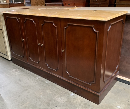 Granite deals top credenza