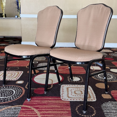 Upholstered Flex-Back Banquet Chairs