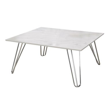 Lucinda Faux-Marble Coffee Table