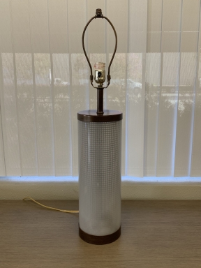 Pebble Beach Glass Lamp (No Shades)