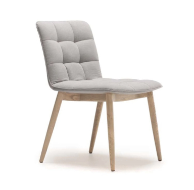 "Squarez" Dining Chair in Fog