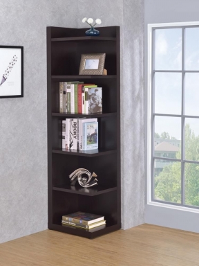 Brand New "Billings" Corner Bookcase