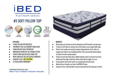 iBed by Comfort Bedding