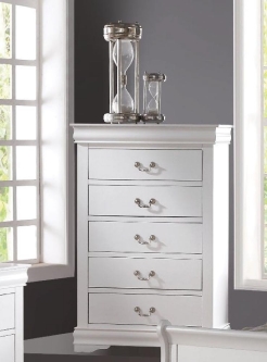 Louis Philippe Dresser & Mirror (Multiple Colors Available): Hotel
